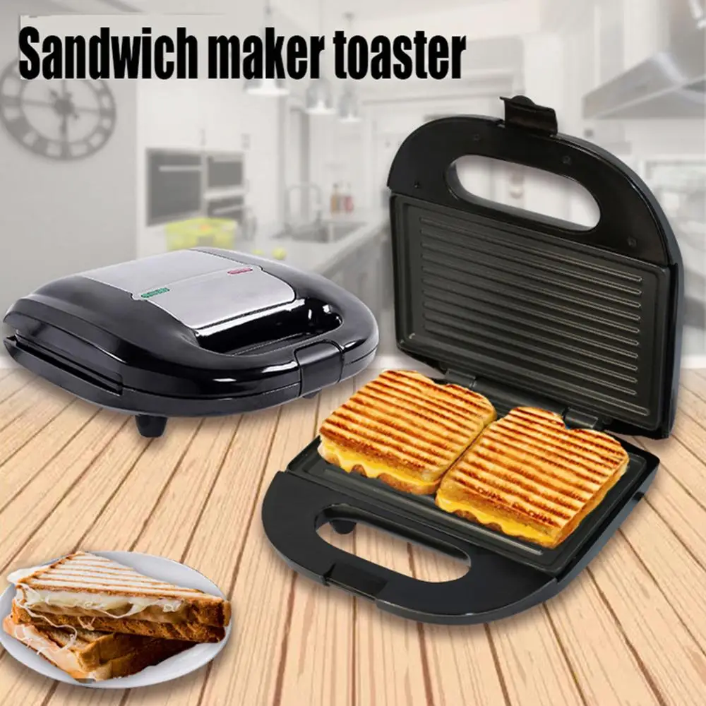 750W Electric Waffles Maker Iron Sandwich Maker Machine Bubble Egg Cake