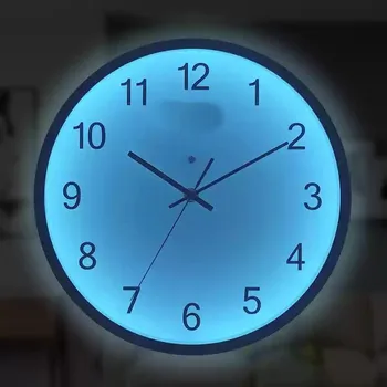 

Night light sound control clock