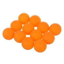 Спортивный Пластиковый Оранжевый Настольный теннисный мяч 40 мм Диаметр 12 шт