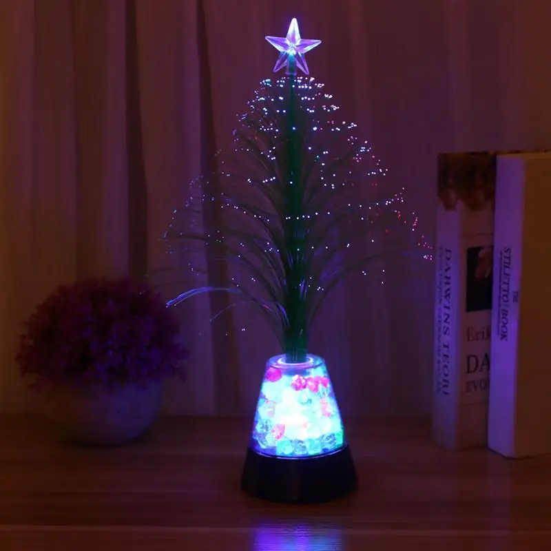 1 шт. usb зарядка светодиодный светильник Рождественская елка лампа Настольный ночной Светильник вечерние реквизиты для домашнего магазина без батареи случайный цвет