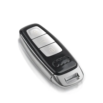 Cover chiate/telecomando per Audi A1 A2 A3 A4 A4L A5 A6 A6L A7 A8 A8L Q5 S7 S8 2017 2018 2019 sostituzione Smart Remote Car Key Shell Cover Case - KEYYOU per Audi A1 A2 A3 A4 A4L A5 A6 A6L A7 A8 A8L Q5