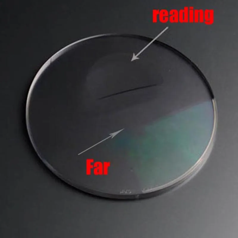 Flat Top Double Lenses Photochromic Optical Glasses Far Vision With Near Reading Lens Bifocal Eyeglasses Reading Spectacles