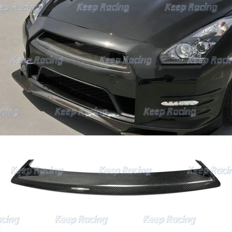 Racing Auto Part Grills Cover GTR Glossy Finish Bumper Grill OEM Style