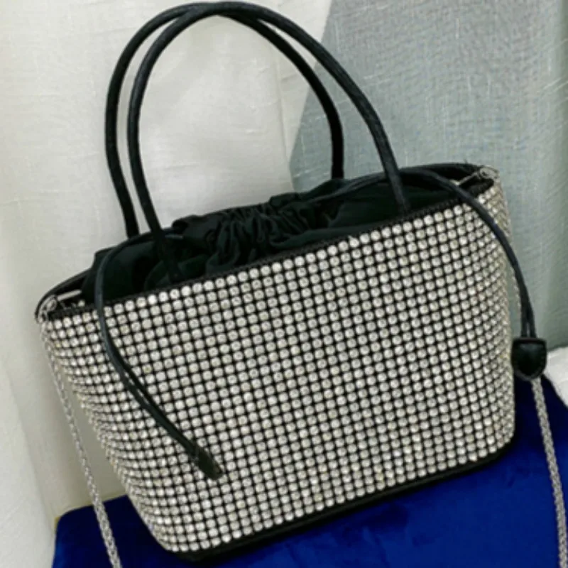 

Spring and summer 2020 new women bag inlaid vegetable basket bag portable shoulder bag