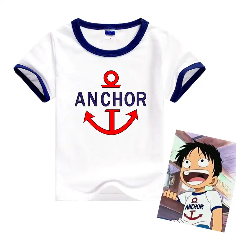 luffy anchor shirt