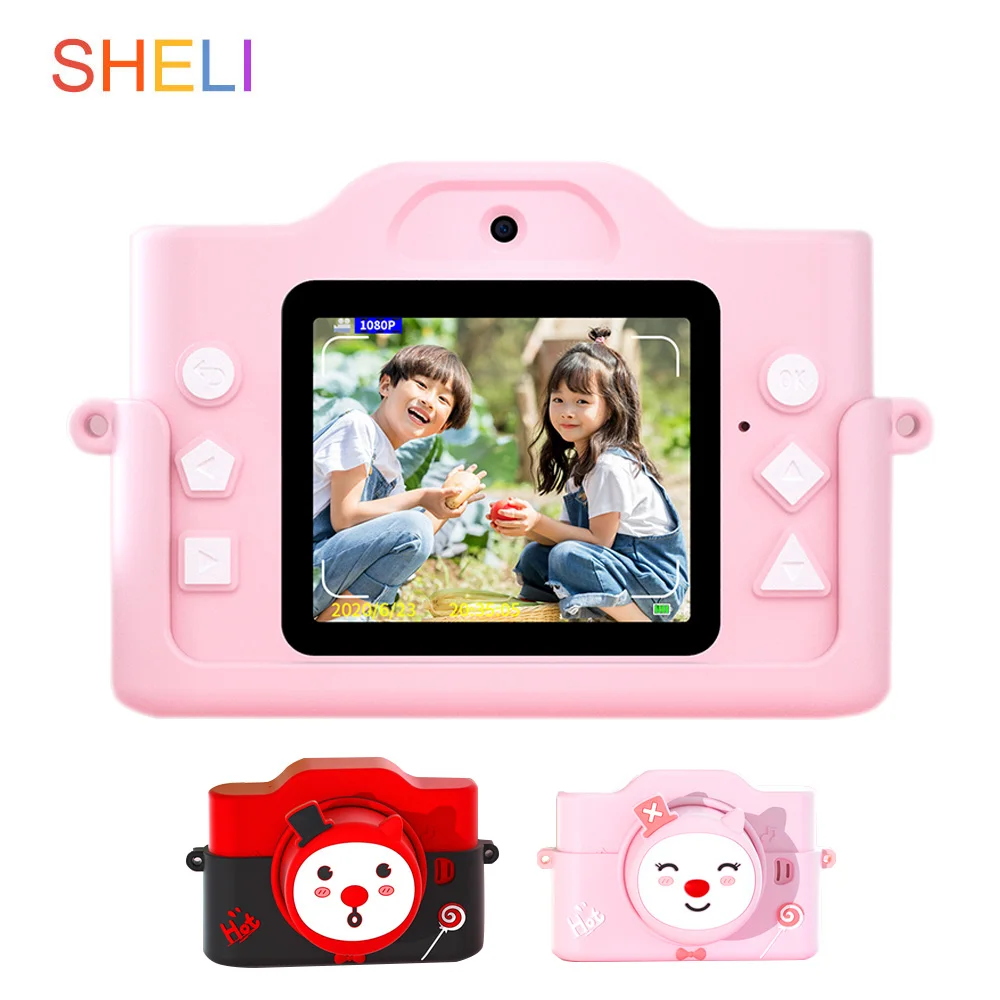 2020 новая детская камера 4000W Pixel дети мультфильм Милая 1080P HD экран видео игрушка
