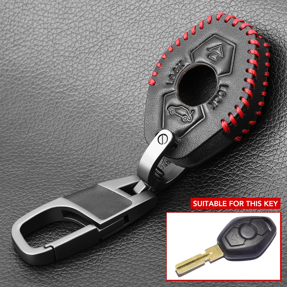 Leather Car Key Case Cover for BMW 520 525 f30 f10 F18 118i 320i 1 2 3 4 5 6 7 Series X1 X3 X4 X5 X6 M3 M4 M5 F11 F20 F25 F26 key case,key case cover,car key shell