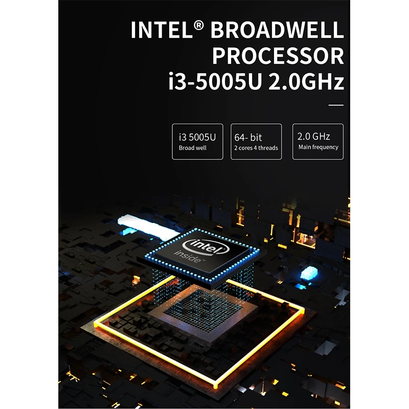 NEW Jumper EZbox I3 Mini PC Intel 5005U HD image 8GB 128GB 2.4G+5G WiFi Gigabit Windows 10 LAN USB TypeC 4 desktop Mini Computer