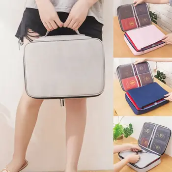 

Big Capacity Document Organizer Insert Handbag Travel Bag Pouch ID Credit Card Wallet Cash Holder Organizer Case Box Accessories