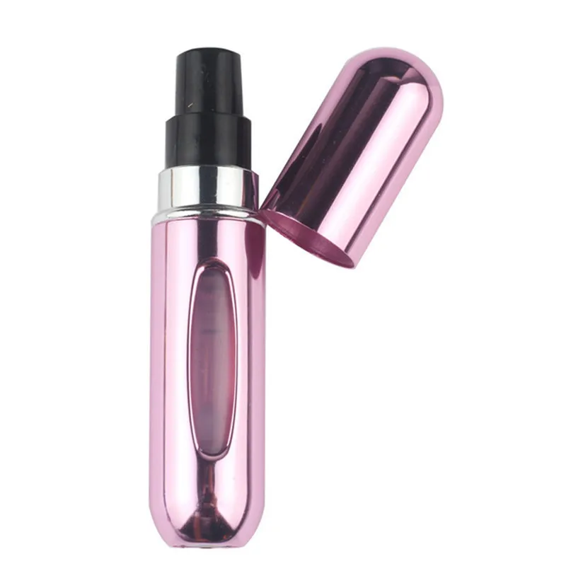 HLYHTHT005-12 Fashion Mini Refillable Perfume Bottle Canned Air Spray Bottom Pump Perfume Atomization for Travel 5ml Travel needs - Цвет: HLYHTHT005-12