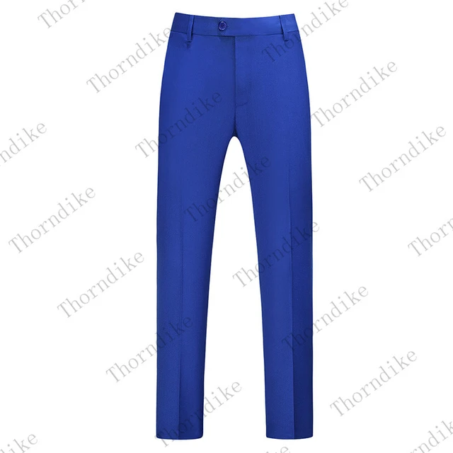 Navy Dress Pants with Blue Pants Smart Casual Fall Outfits For