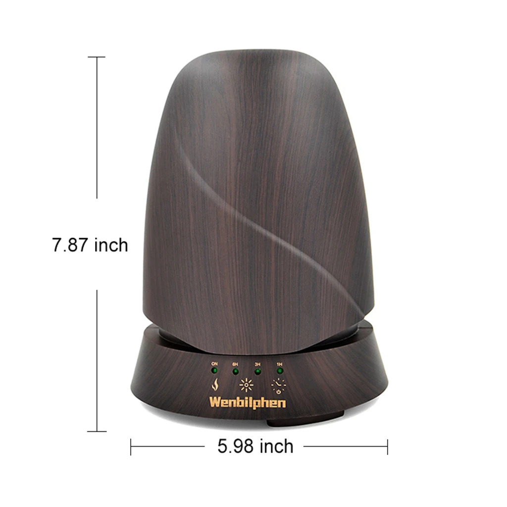 350ml Creative 7 Color Aromatherapy Atomizer Essential Oil Diffuser Electric Humidifier Essential Aroma Oil Diffuser 2020 New
