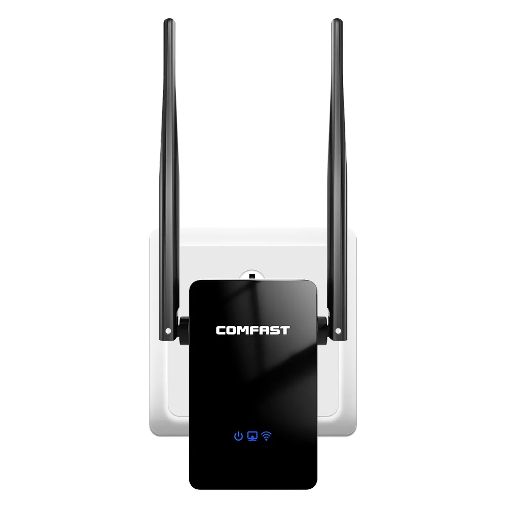 WiFi Eextender 2*5dBi antennas 300Mbps 2.4G wireless Repeater support EU/US plug Wireless WiFi Router Booster Signal Amplifier wifi range extender