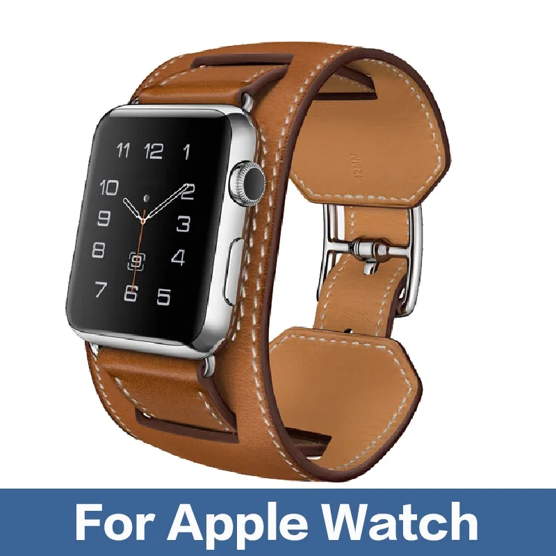Браслет кожаный для Apple watch 38/42 мм оригинальное качество|watch prince of tennis|watch cleaningwatch