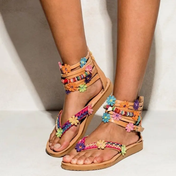 

Toe With Buckle Leisure Woman Sandals