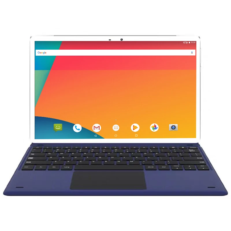 Tableta de 11,6 pulgadas 2 en 1, 1920x1080, 8000mAh, 10 Deca Core, Android 8,0, 4G, Lte, 4 GB de RAM, 128GB ROM, cámara Dual de 5MP + 13MP
