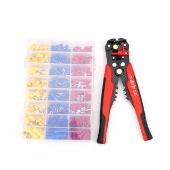 

Three/Two Pieces crimping pliers ABS Tool steel Wire stripper terminal set Portable home combination tool set 1 Set