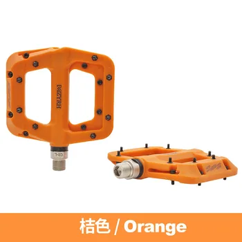 

1pair Bicycle Nylon Foot Perlin Bearing Pedal Anti-Slip-on Mountain Road Bike Universal cleats flat pedals mtb accesorios pedals