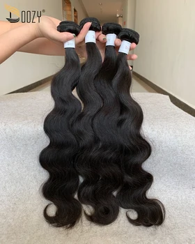 

Doozy Hair Peruvian Hair Body Wave Human Virgin Hair 4 Bundles