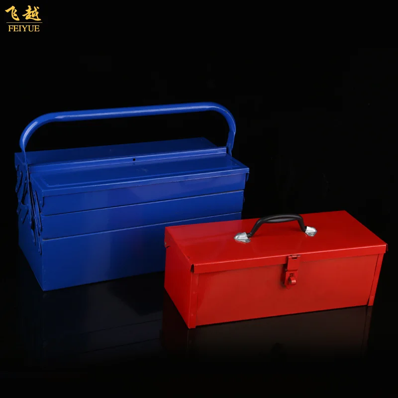 

Currently Available Wholesale Single Layer Three Layer Algam Toolbox Plumber for Toolbox Large-Volume Durable Iron Tool Box