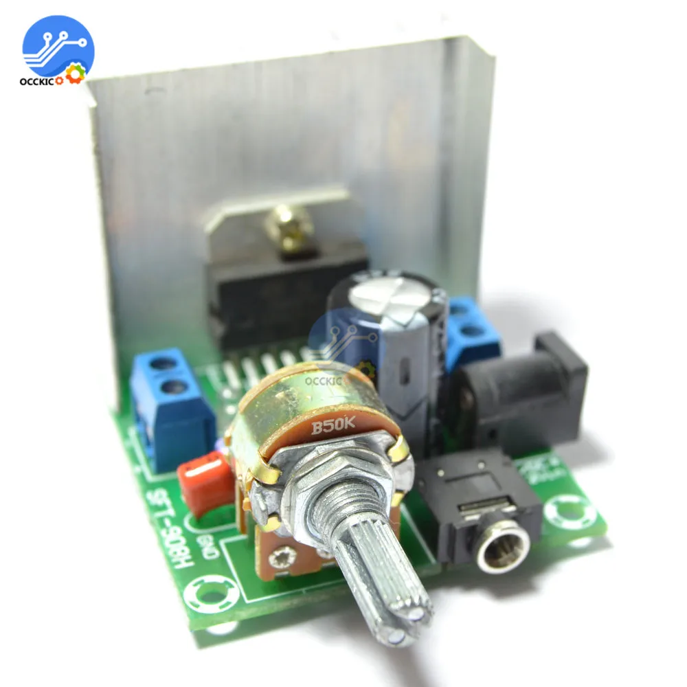 TDA7297 Усилитель версия платы 2*15 Вт двухканальный DC 12 В цифровой для звук звукового