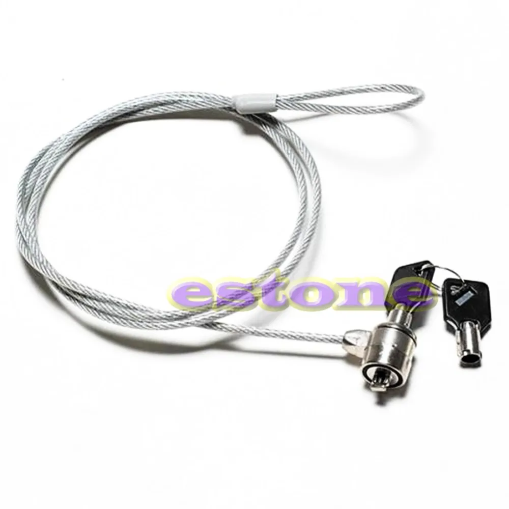 Notebook Laptop Computer Security key Lock Cable Chain
