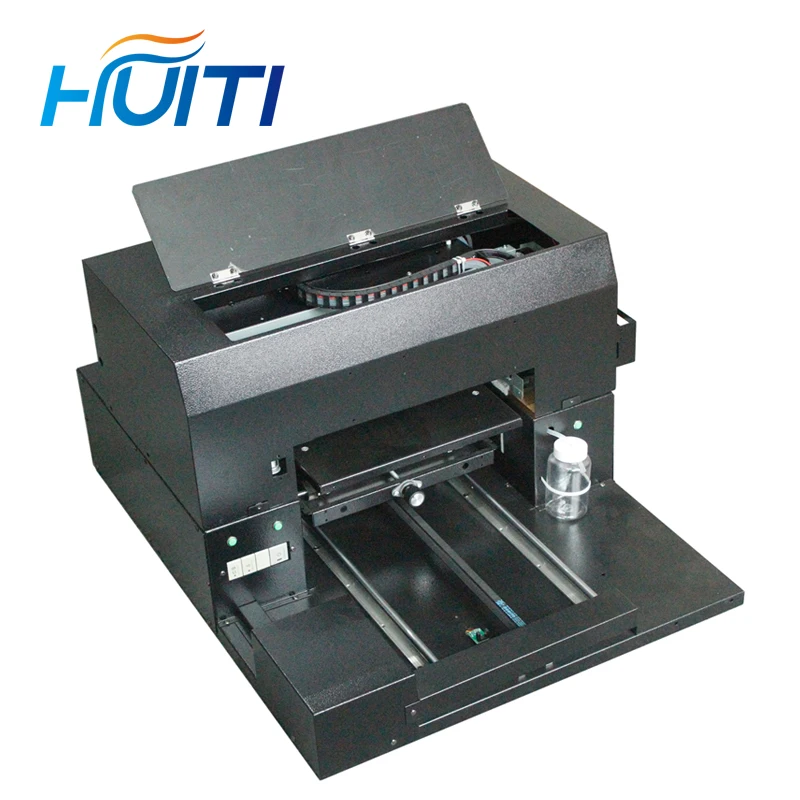 buy Huiti,Universal UV printer, small flat inkjet machine, mobile phone case 3d clothing acrylic metal cylinder production equipment