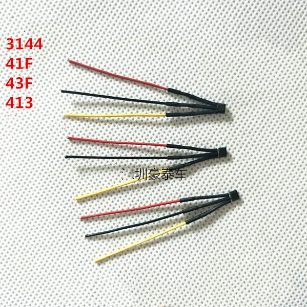 

3pcs Electric car hall motor 3144 41F 43F 413 hall high temperature wire with wire hall trolley brushless motor hall components