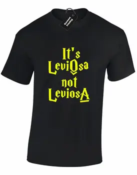 

Its LeviOsa not LeviosA Mens T Shirt Funny Potter Design Hermione Magic Spells