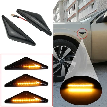 

Dynamic Sequential Indicator LED Turn Signal Side Marker Light For Ford Mondeo MK3 2000-2007 Focus MK1 1998-2004