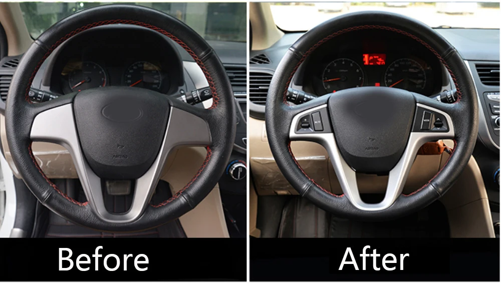 For Hyundai VERNA SOLARIS Multi-function Steering Wheel Buttons Audio Volume Mus