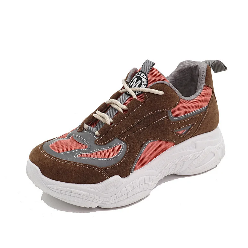 

Mu zi yi Women's Casual Shoes-Style Athletic Shoes Versatile Lace-up WOMEN'S Shoes Export