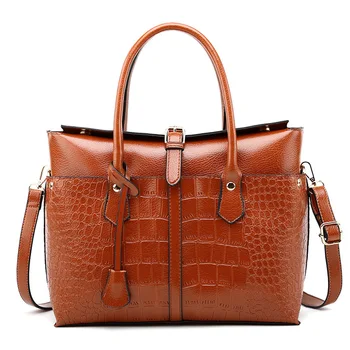 

New PU Briefcase Female Models Laptop Bag Ladies Bag Office Shoulder Bag Female Models Сумки Женские Кожаные