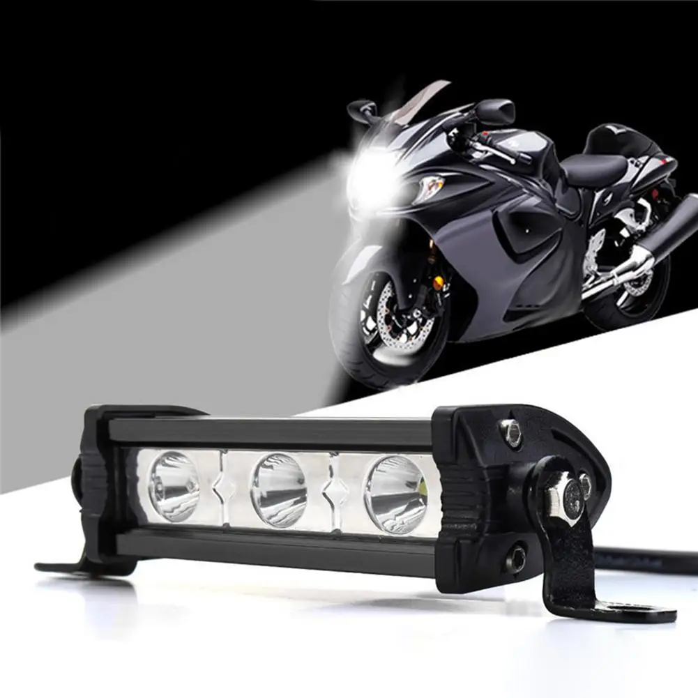

3 LED 12V 9W SUV Motorcycle Car Inspection Light Work Light Spot Beam Universal Car Driving Motorcycle Off Road Lamp