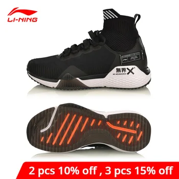 

Li-Ning Men NO BOUNDARIES Training Shoes Cushion Mono Yarn High-Cut LiNing li ning CLOUD Sport Shoes Sneakers AFJP003 YXX048