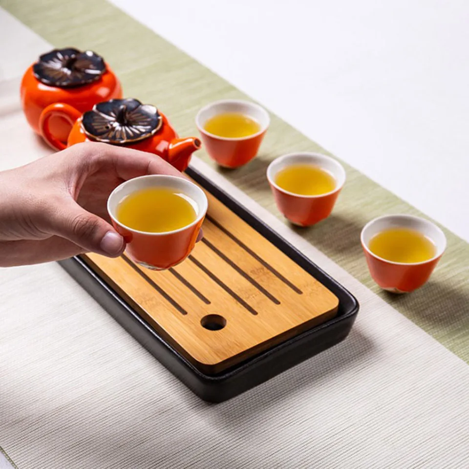 ICESTCHEF керамический чайник Gaiwan, чайная чашка для Пуэр китайский кунг-фу чайник Портативный чайный набор гайвань чайная посуда наборы