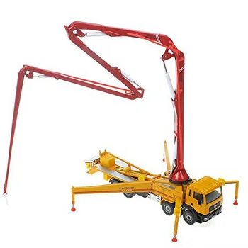 

1:55 Alloy Model Car Truck Concrete Pump Truck Adult Metal Ornaments Children's Christmas New Year Gift Toys