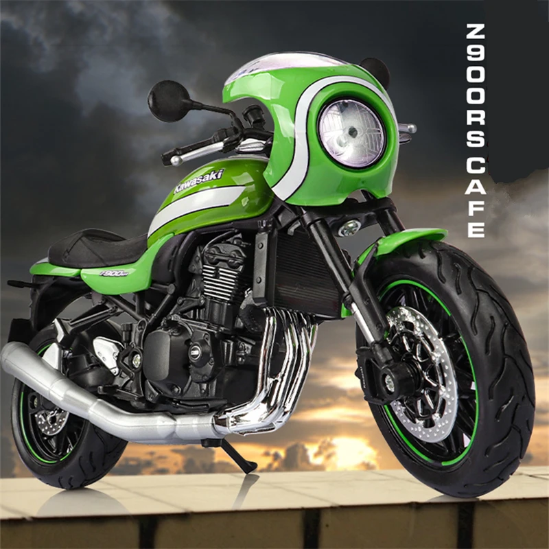 1:12 Kawasaki Z900RS Cafe Diecast Model Motorcycle Toy Gift Collection 