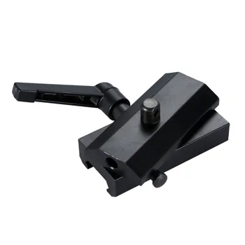

Aluminum Quick Detach Rotatable Rifle Bipods Adapter Bipod Mount Tool For Harris Style Picatinny Rail Mount Hunting Accessories
