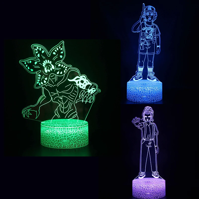 TAKARA TOMY странные истории детские игрушки 3D ночной Светильник одиннадцать Dustin