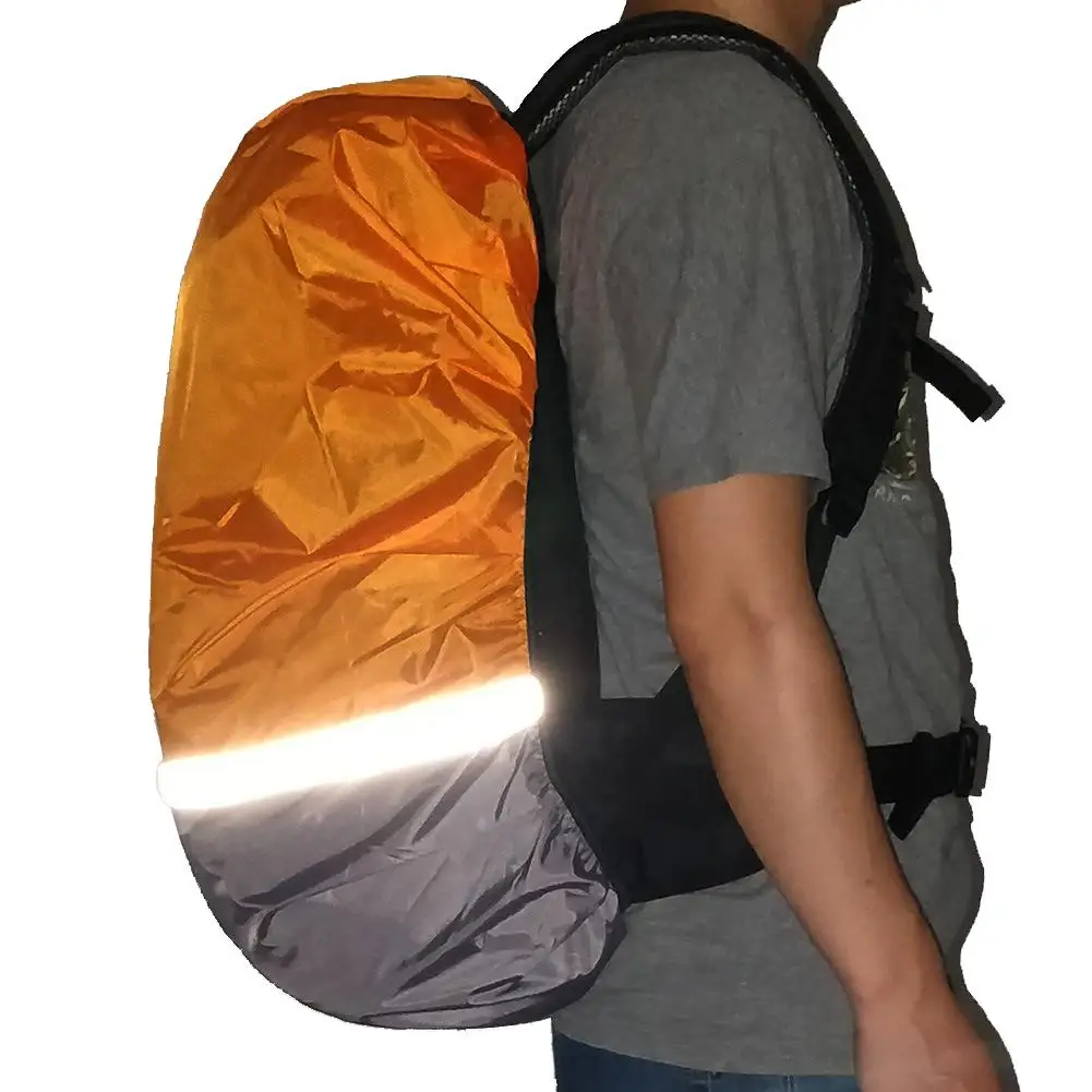 

30L-40L Reflective Backpack Rain Cover Waterproof Dustproof Portable Ultralight Shoulder Protect Outdoor Hiking Camping Bag