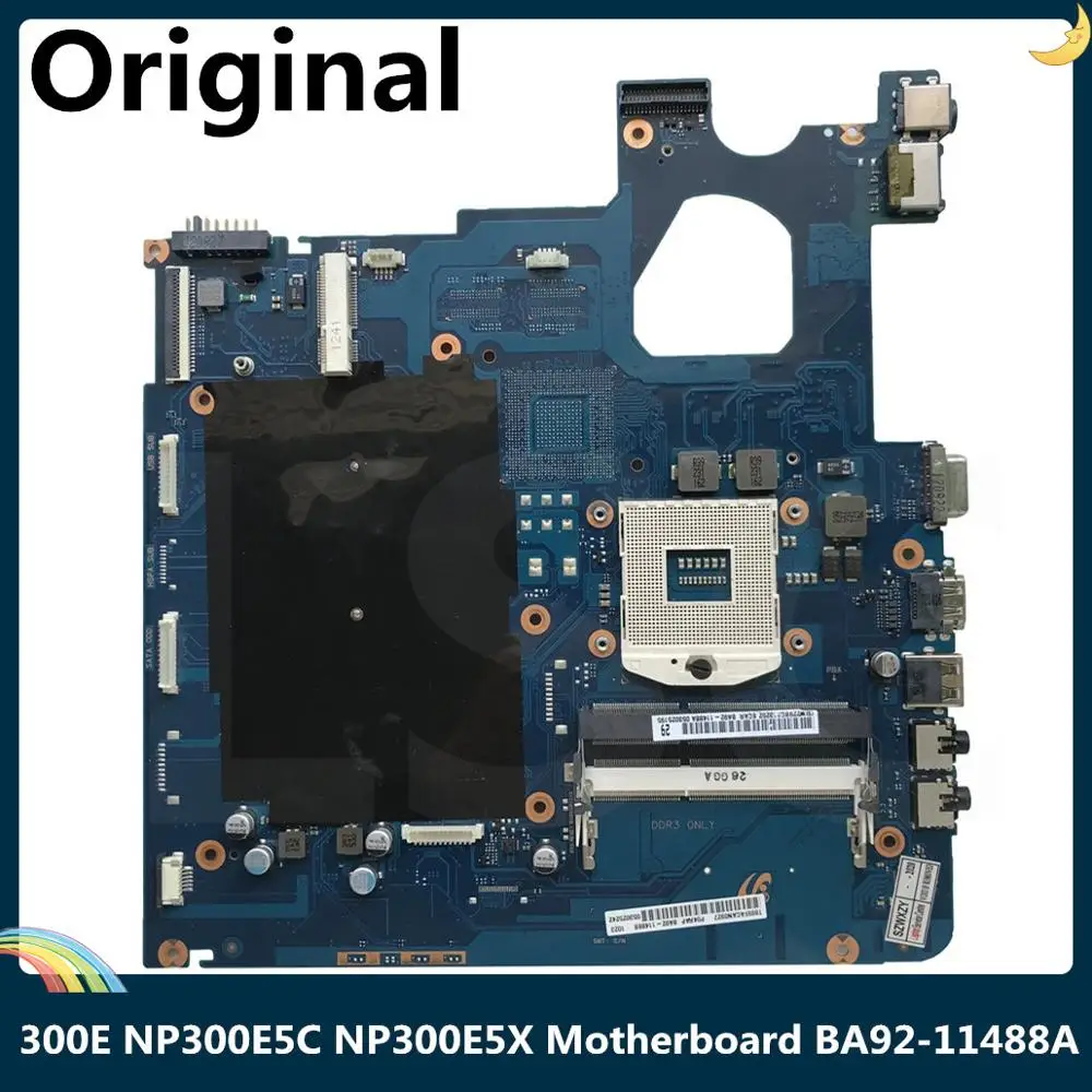 Материнская плата LSC для ноутбука Samsung 300E NP300E5C NP300E5X PGA 989 SLJ8F HM75 MB BA92-11488A BA92-11488B