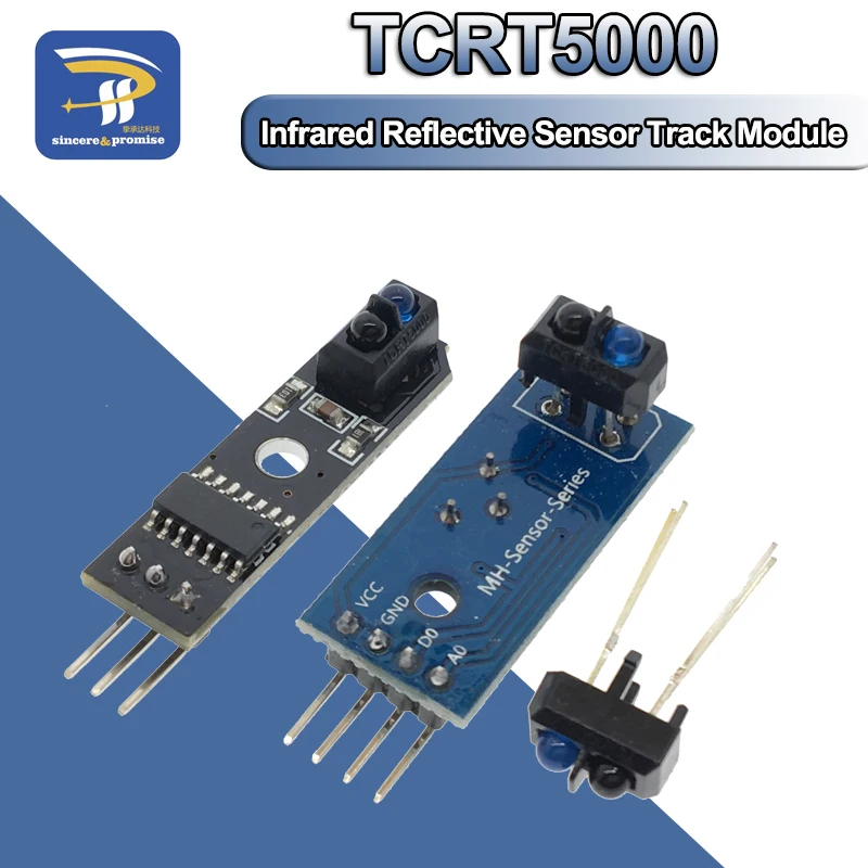 5 Infrarot Line Tracker Reflexlichtschranke TCRT5000 für Arduino Raspberry Pi 