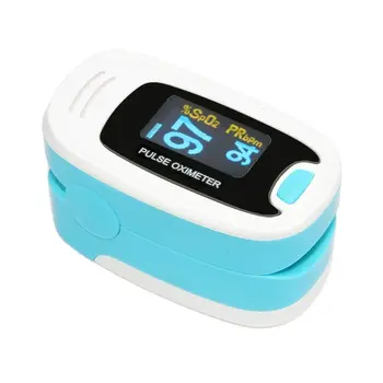 

Fingertip Pulse Oximeter Blood Pressure Oximetry Heart Rate Saturation Monitor