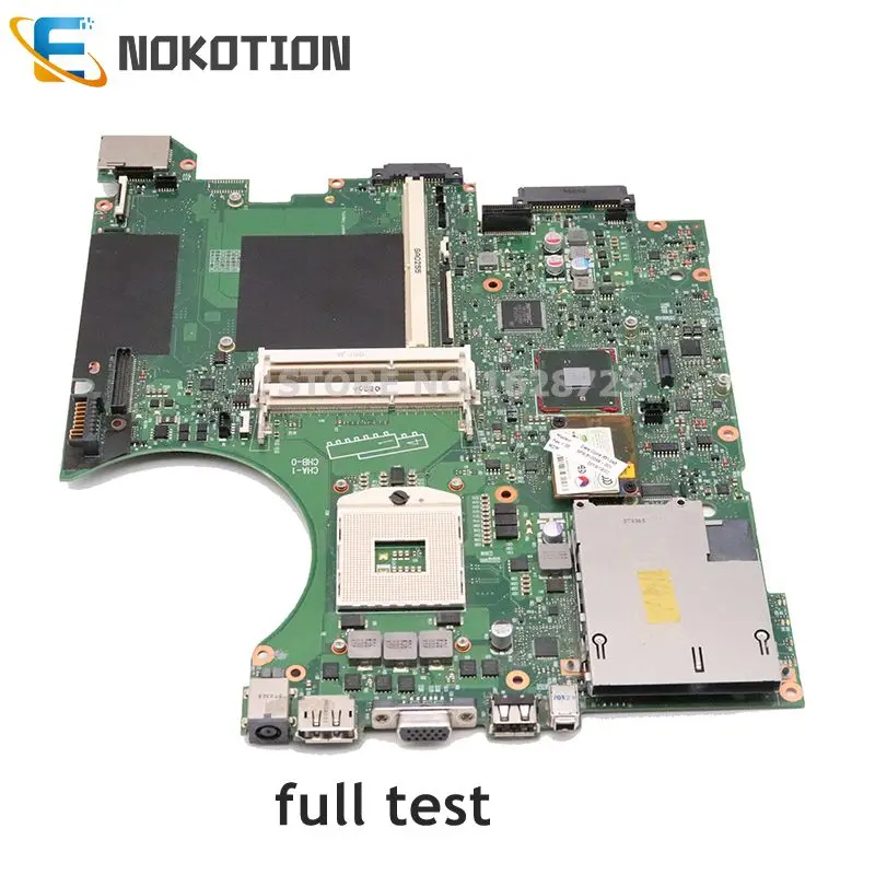 Материнская плата NOKOTION 595700 001 для ноутбука HP 8740 Вт QM57 DDR3 бесплатный процессор слот