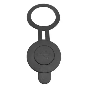 

30mm Dia Round Waterproof Dust Proof Cover for Dual USB Car Truck Motorcycle Charger Adapter Car Accessories