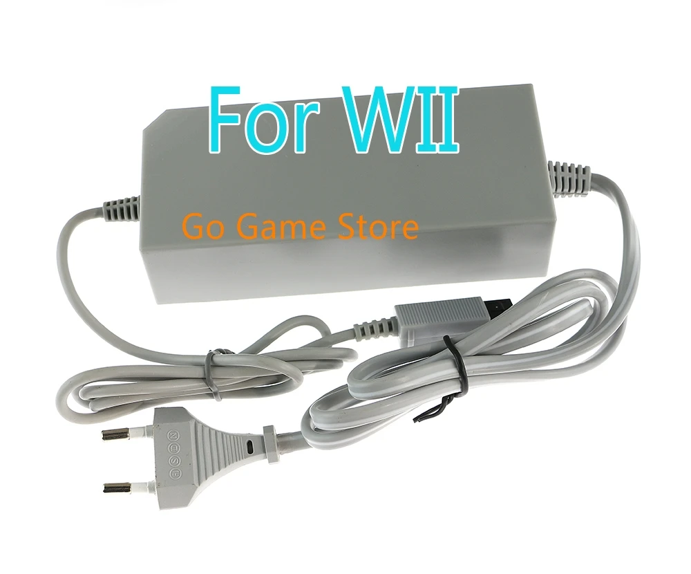 1 Pz Per Nintendo Wii Console Us Plug & Eu Plug Sostituzione Muro Ac Caricabatterie Adattatore Cavo Di Alimentazione Cavo Ca 100 ~ 240V