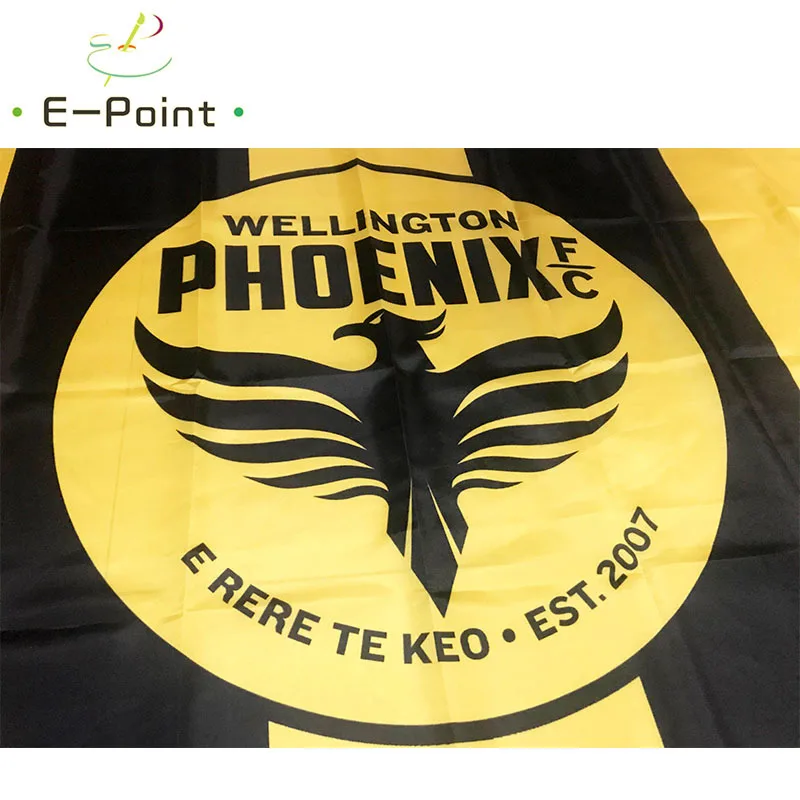 Флаг Австралии A-League Wellington Phoenix FC 3 фута* 5 футов(90*150 см) размер рождественские украшения для домашнего флага баннер подарки