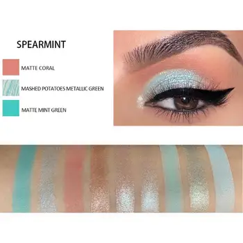 

Pearlescent Eyeshadow Pallete Not Smudge Waterproof Shimmer Palette Fine Cosmetics Powder Makeup Pallete Makeup W6P0