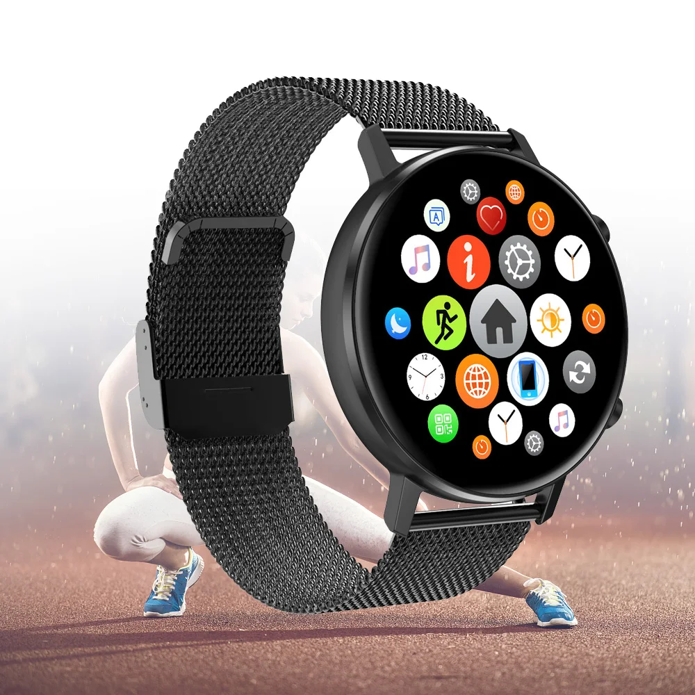 

New Smart Watch Men Women SmartWatch Heart Rate Monitor Full Round Touch Smart Watch IP68 Fitness Sport Tracker Bracelet VS DT78
